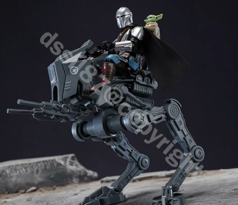 Blokees Star Wars Mandalorian Grogu Champion Class Lite 01 AT-RT