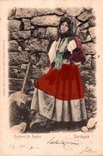 Sassari Aggius Costume f. piccolo spedita