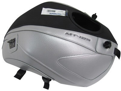 Tapis de réservoir Bagster argent Yamaha MT 125 pour éviter les rayures de blouson