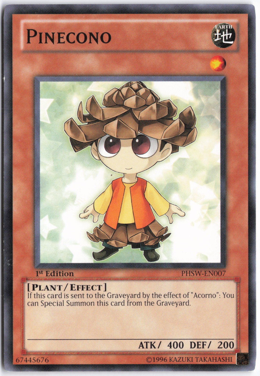 Yugioh - Pinecono PHSW-EN007 1st Edition - Photon Shockwave