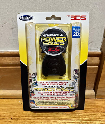 Datel Action Replay PowerSaves for Nintendo 3DS Compatible with 2DS - BRAND NEW