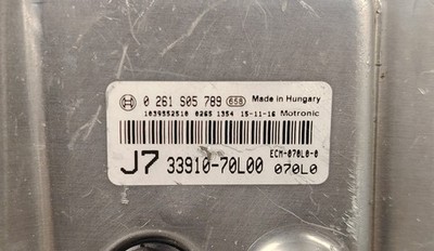 33910 70L00 SUZUKI SWIFT ZC32S 1.6 AZG SPORTS 2014 ENGINE CONTROL