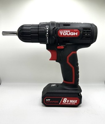 Hyper Tough Cordless Drill 20V Max Lithium-Ion 3/8 Inch No Charger