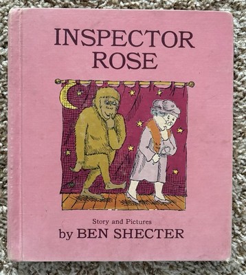 Vintage Hardback ''Inspector Rose'' Children's Book by Ben Shecter
