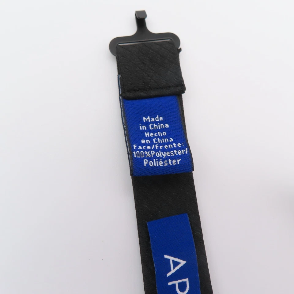 Pajarita Apt 9 Negra Sólida 2" Ancho Pre Corbata Poliéster Esmoquin Formal Foto 4 de 4