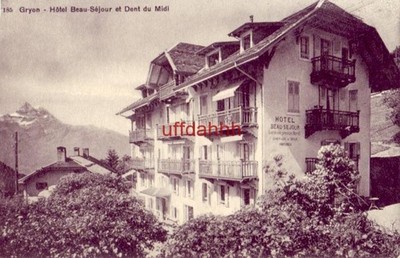 GRYON SWITZERLAND HOTEL BEAU-SEJOUR ET DENT DU MIDI