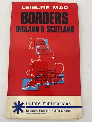Leisure Map Borders England & Scotland, Estate Publications