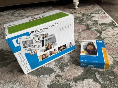 HP Photosmart A616 Compact Color Photo Inkjet Printer