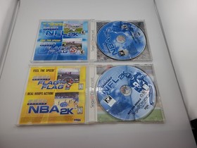 SEGA Dreamcast In Box. W/ 2 Games & Memory Card. Tested 