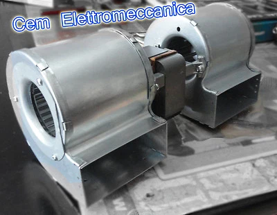 FERGAS Ventilatore centrifugo doppia ventola per stufa EDILKAMIN Mod. ROSE motore