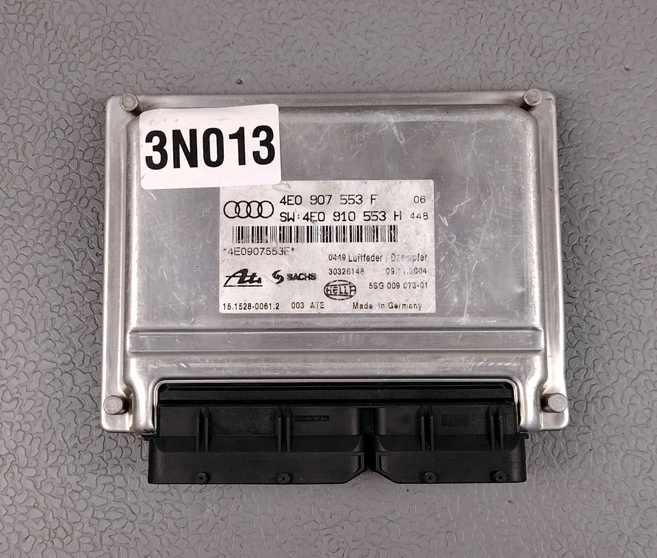 2003 2007 AUDI A8 QUATTRO ACTIVE SUSPENSION CONTROL MODULE 4E0907553F - Image 4 of 4