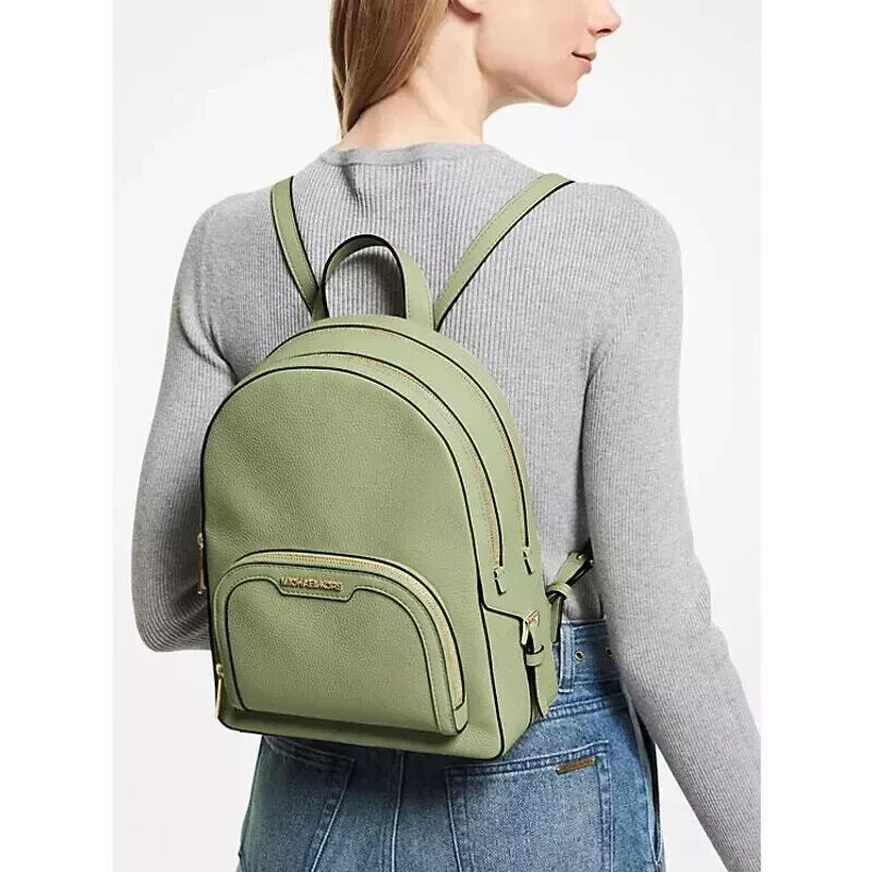 S Michael Kors Jaycee Medium Light Army Green Backpack 35S2G8TB2L NWT $498 MICHAEL KORS Jaycee Medium Ombré Signature | Mercari main image 2