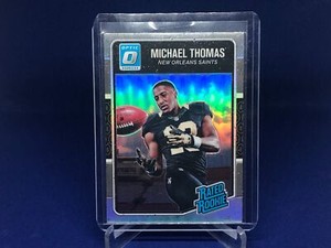 MICHAEL THOMAS 2016 PANINI DONRUSS OPTIC RATED ROOKIE HOLO RC # 186