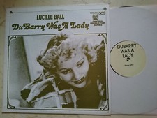 Lucille Ball Du Barry Was A Lady Rare Vinyle LP Privé Pressing