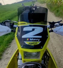 TALL ADVENTURE WINDSCREEN SUZUKI DR 400 Z SPORT TOURER WINDSHIELD FLIP SCREEN