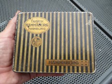 Alte Blechdose Zigarettendose 100 Hammaburg Gold - Cigarettes Tin Hamburg