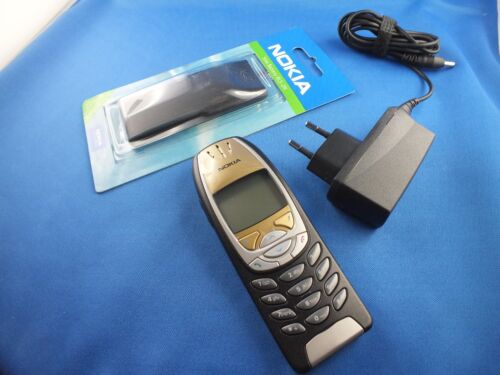 Nokia 6310 i JETBlack 6310i Jet Black Autotelefon BMW Audi VW Mercedes NEU NEW - Picture 1 of 12