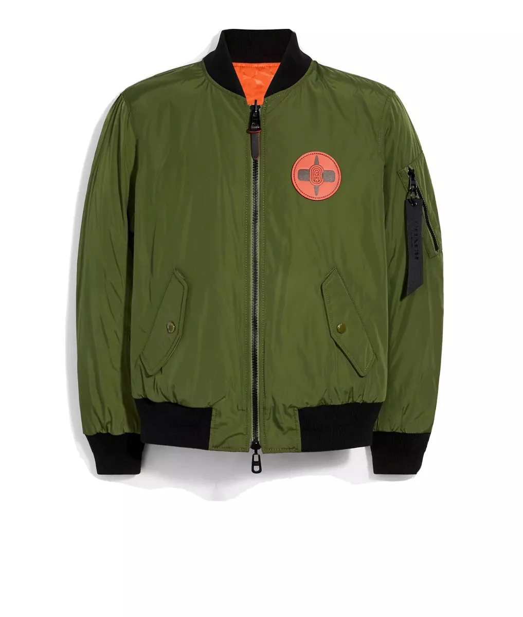 Coach X Michael B. Jordan X Naruto Reversible Ma 1 Jacket