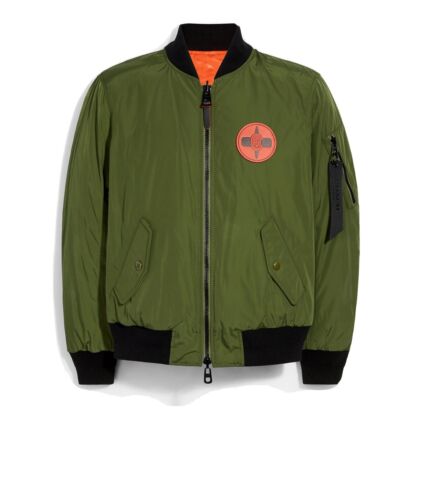 Coach X Michael B. Jordan X Naruto Reversible Ma 1 Jacket - Picture 1 of 5