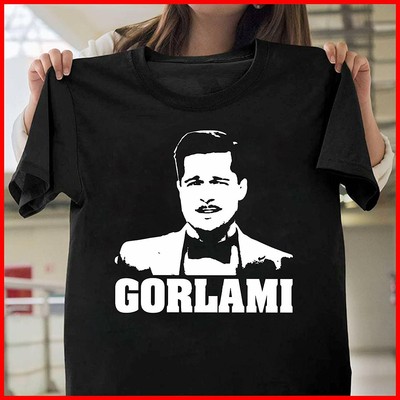 Inglorious Basterds Brad Pitt Gorlami T Shirt Black Ebay