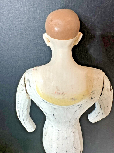 Figura de madera de diseñador PALECEK Santos acento decorativo articulado - Imagen 8 de 12