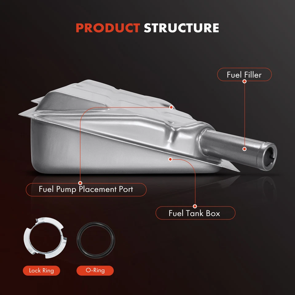 Топливный бак 20 галлонов для Chevrolet C10/C20/C30/K10/K20/K30/Pickup 1967-1970 GMC - Изображение 2 из 4