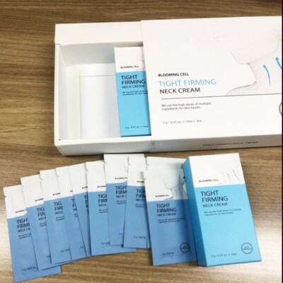 Blooming cell Firming neck_cream Lifting Individual packaging Anti Aging 2g 30ea