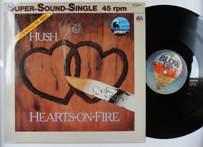 Hush Hearts Of Fire Ger 12in Maxi 1983 Extd. Re-Mix Synthpop