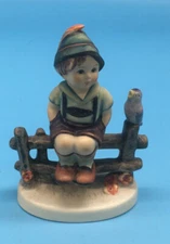 GOEBEL FIGURINE SIGNED M.J. HUMMEL LABELED WAYSIDE HARMONY 111 1938