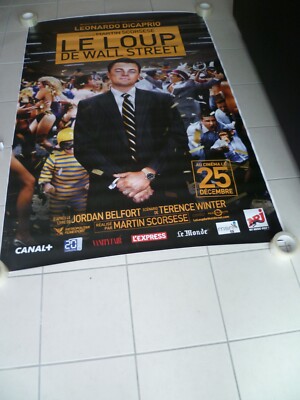 Cinema Poster 120X160 - The Wolf Of Wall Street - Bus Stop