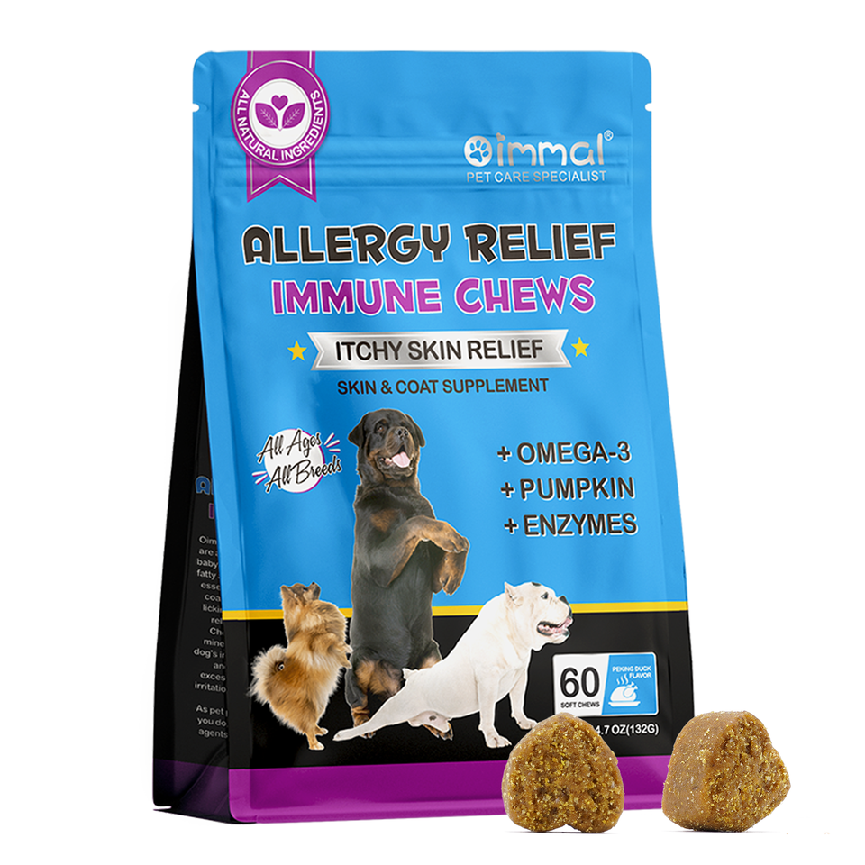 Dog Allergy Itchy Skin Antihistamine Relief Treats Immune Immunity