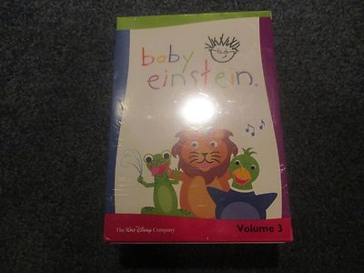 Baby Einstein 4-Pack - Vol. 3 (DVD, 2004, 4-Disc Set) for sale