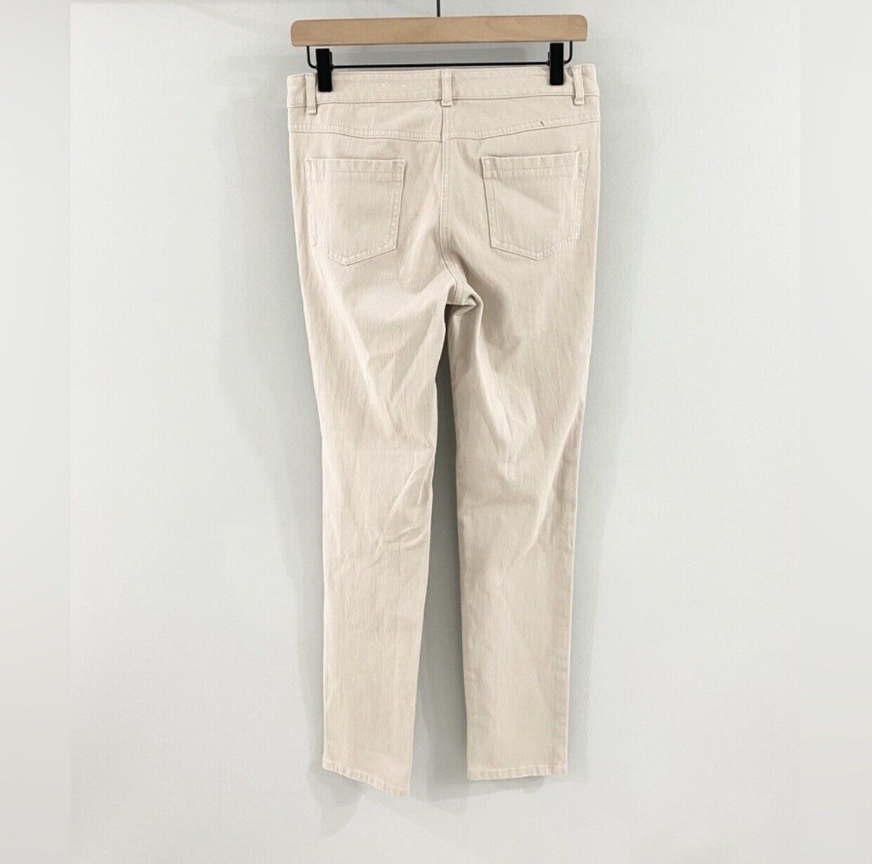 J. McLaughlin Lexi Jeans Beige Size 4 - image 9