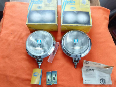 Hella 144 chrome fog light fog lamp VW Beetle bus Posche Mercedes