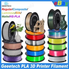 Geeetech PLA Silk/Matte/Luminous/HS/Carbon Fiber 3D Printer Filament 1.75mm 1KG