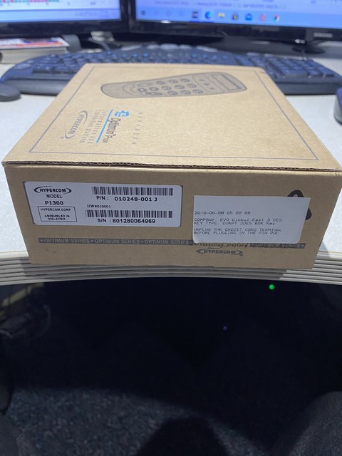 Hypercom P1300 Pin Pad for Credit Card Terminal Machine for sale online ...