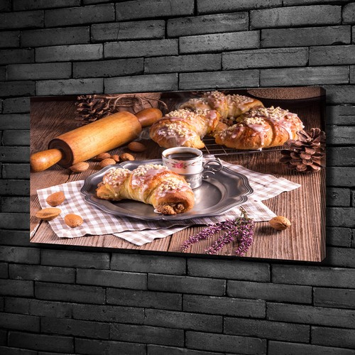 Tableau Toile Imprimé Diamants 100x50 Cm - Marque Tulup, Style Moderne, Noir - Décoration Murale élégante Pour Salon Ou Bureau