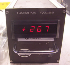 Trek Electrostatic Voltmeter With Power Cable 115 VAC  MODEL 565