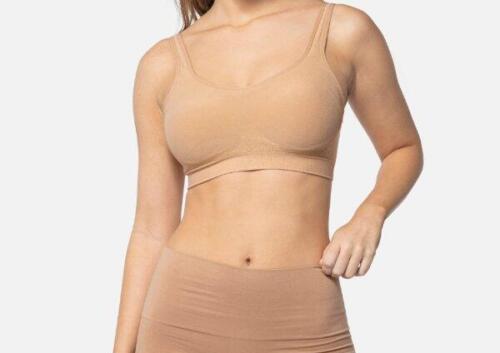 Neu UNDEROUTFIT Komfort-BH #459 Cofee Größe S verstellbare Riemen - Bild 2 von 4