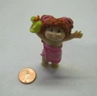 Vintage 1984 Cabbage Patch Kids Red-Head Towel Girl W/ Ducky Toy Cpk Pvc Figure