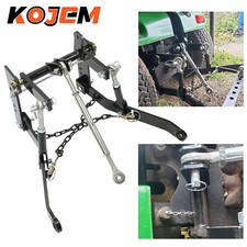 3 Point Hitch Kit For John Deere 140 300 CAT 0 w/Closed Frame Receiver Hook