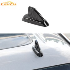 Carbon Fiber Abs Antenna Cover Trim Decor For Chevy Tahoe Suburban Sierra 07-13