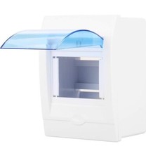 Plastic Transparent Cover Power Distribution Box for Circuit Breaker Indoor 3-4W