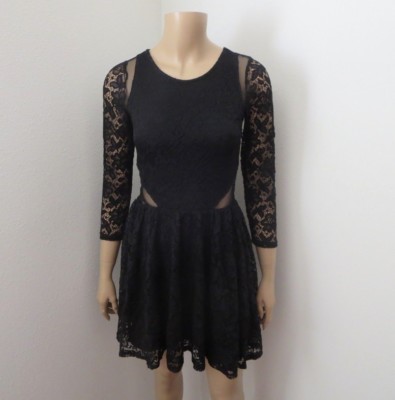 Abercrombie & Fitch Day dress, Women's, Size: Small, Black Abercrombie & Fitch Day dress, Women's, Size: Small, Black