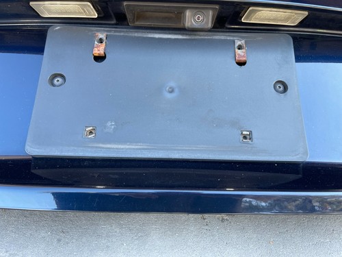 2008-2014 AUDI S5 A5 COUPE TRUNK LID CAMERA & TAILLIGHTS CARBON SPIOLER OEM 08 - Picture 5 of 12