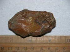 Hand axe early man paleolithic acheulean chopper blade tool Africa 2.25 inch X36