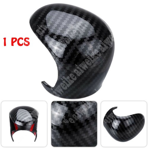 For Toyota C-HR CHR 2016-2023 Carbon Fiber Car Gear Lever Shift Knob Cover Trim - Picture 3 of 5