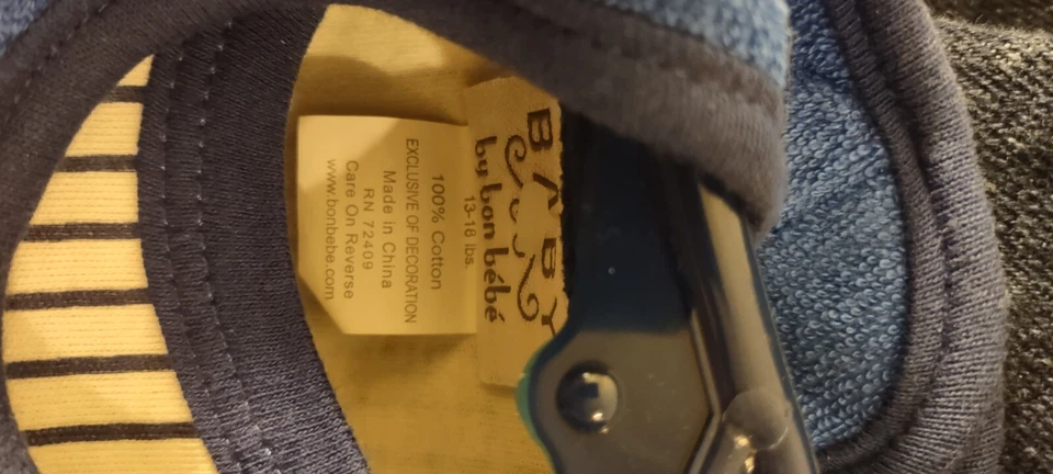 Camiseta Bon Bebe "Mi primera béisbol" bebé 13-18 libras Foto 4 de 4