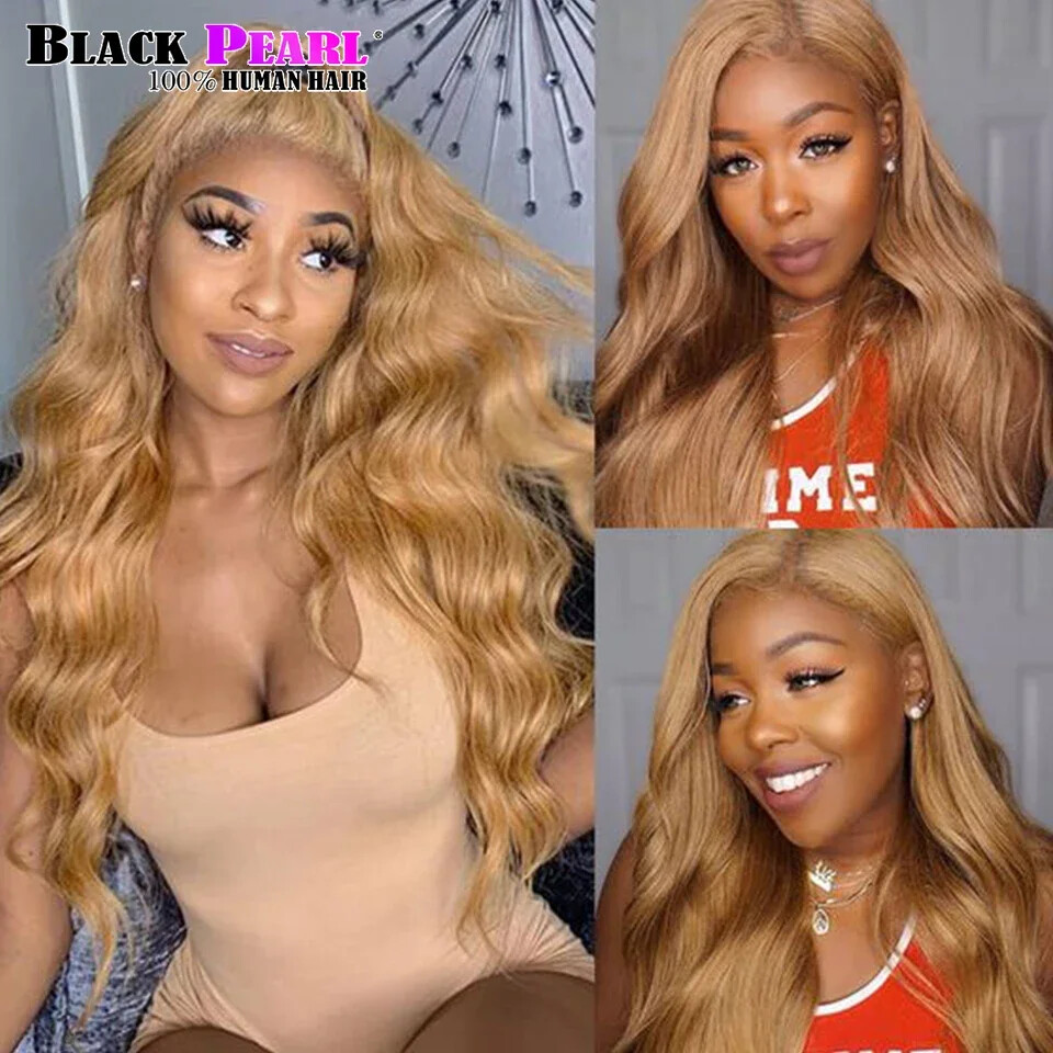 Honey Blonde 27 Hair Brazilian Body Wave Natural Hair Bundles 3/4 Hair Extension