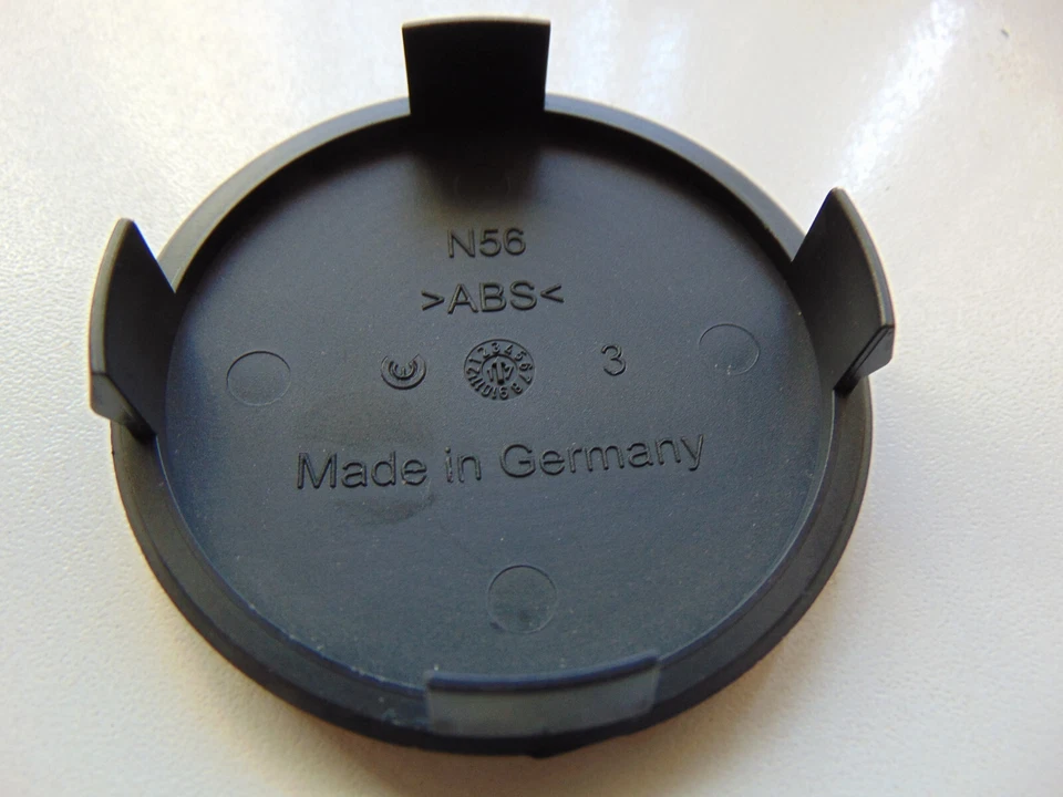 Original RIAL Nabenkappe 58 mm 61 mm silber N 56 Nabendeckel Felgenkappe N56 - Bild 2 von 3